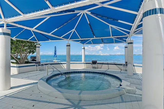 a view of a indoor swimming pool