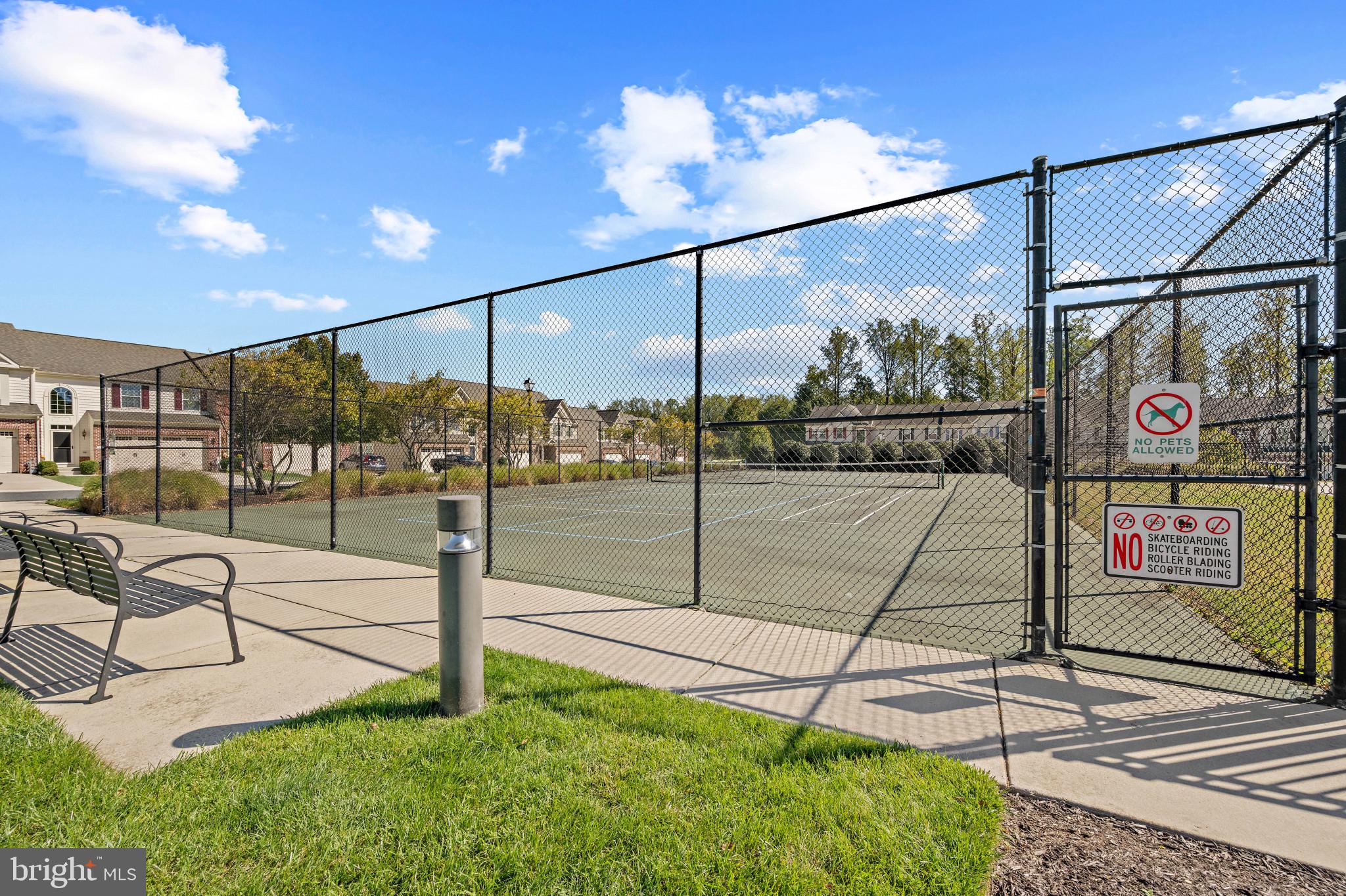 313 Lennox Drive Fallston, MD 21047 - Photo 62 of 66 View of basketball court with a gate
