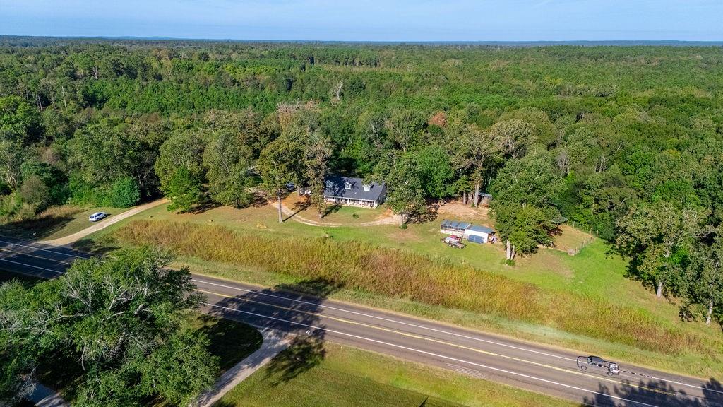 5215 Highway 7 Center, TX 75935 - Photo 36 of 37 Aerial view of a heavily wooded area