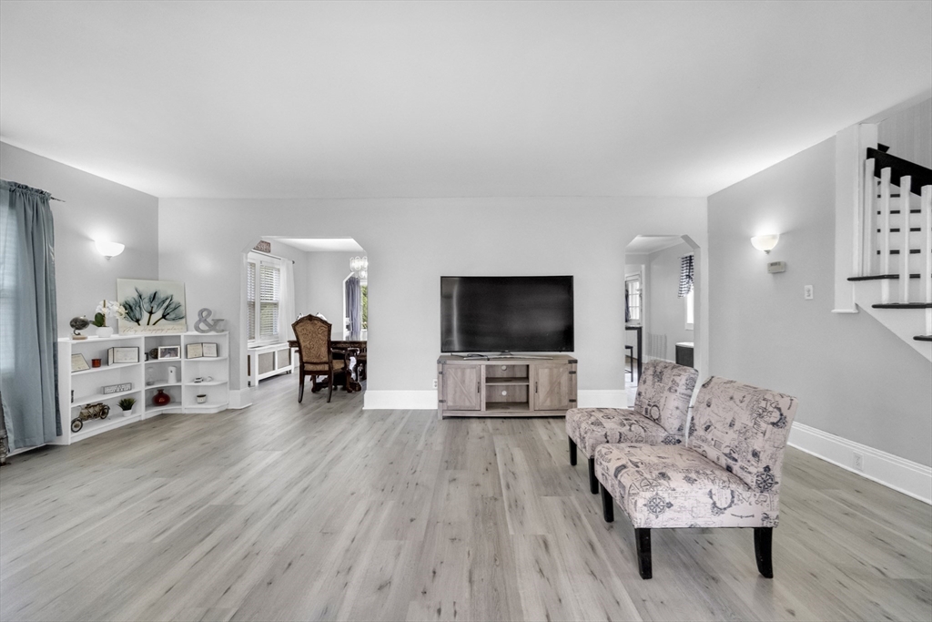 69 Eureka Street Worcester, MA 01603 - Photo 19 of 37 a living room with furniture and a flat screen tv