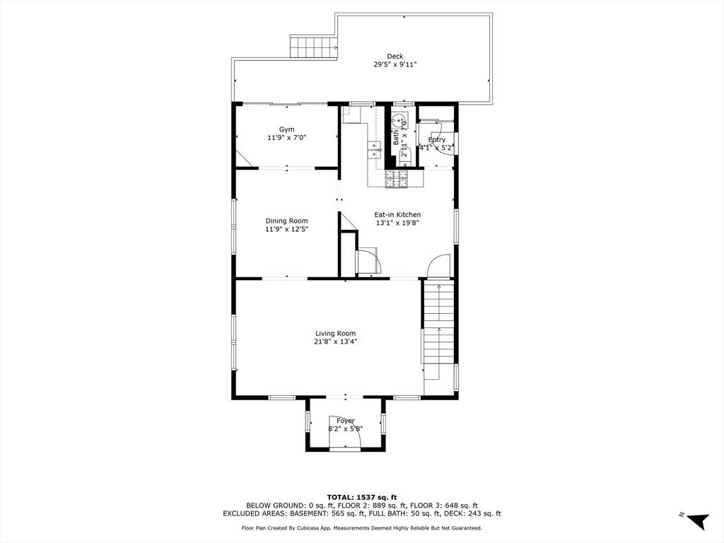 69 Eureka Street Worcester, MA 01603 - Photo 35 of 37 a picture of a floor plan