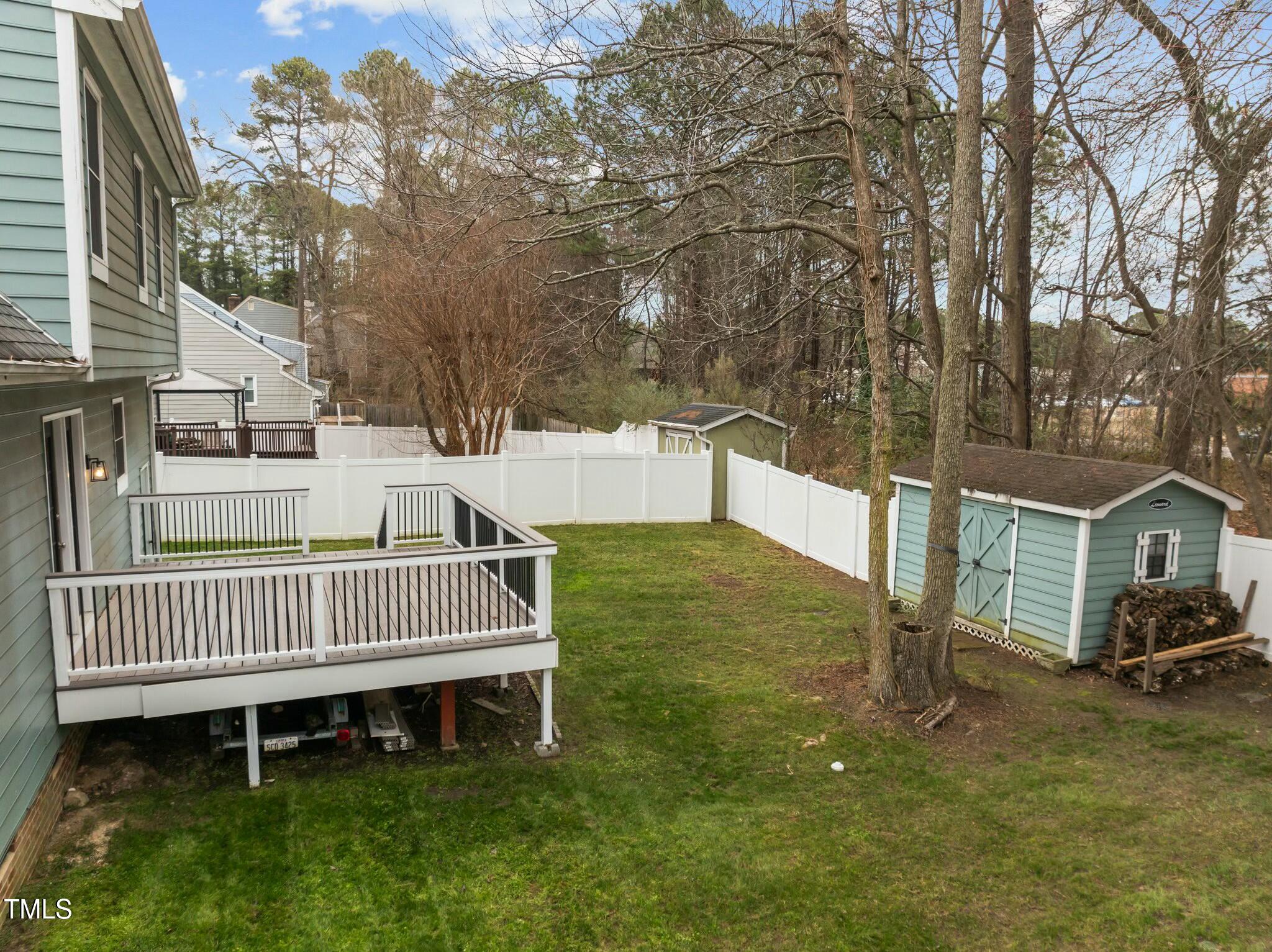 8304 Bellingham Circle Raleigh, NC 27615 - Photo 39 of 47 Backyard