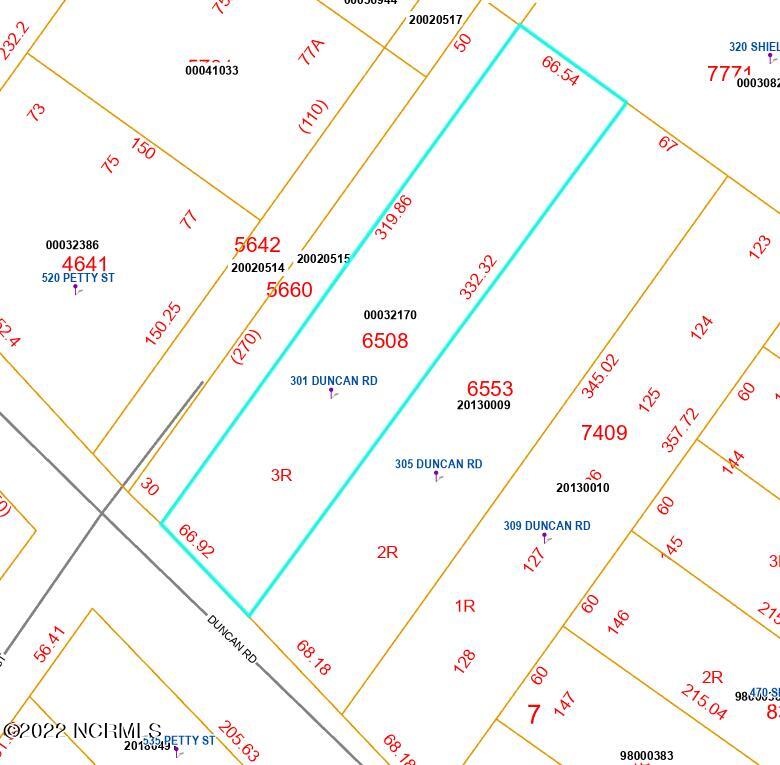 301 Duncan Road Southern Pines, NC 28387 - Photo 53 of 54 GIS View
