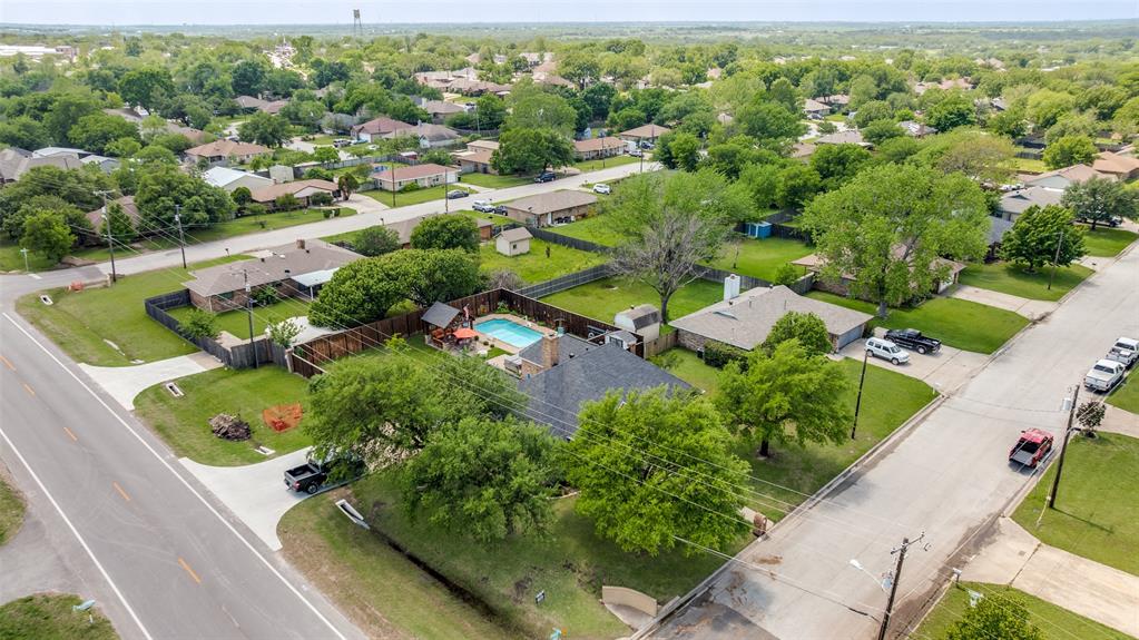1 Finley Circle Krum, TX 76249 - Photo 29 of 30 an aerial view of residential houses with outdoor space