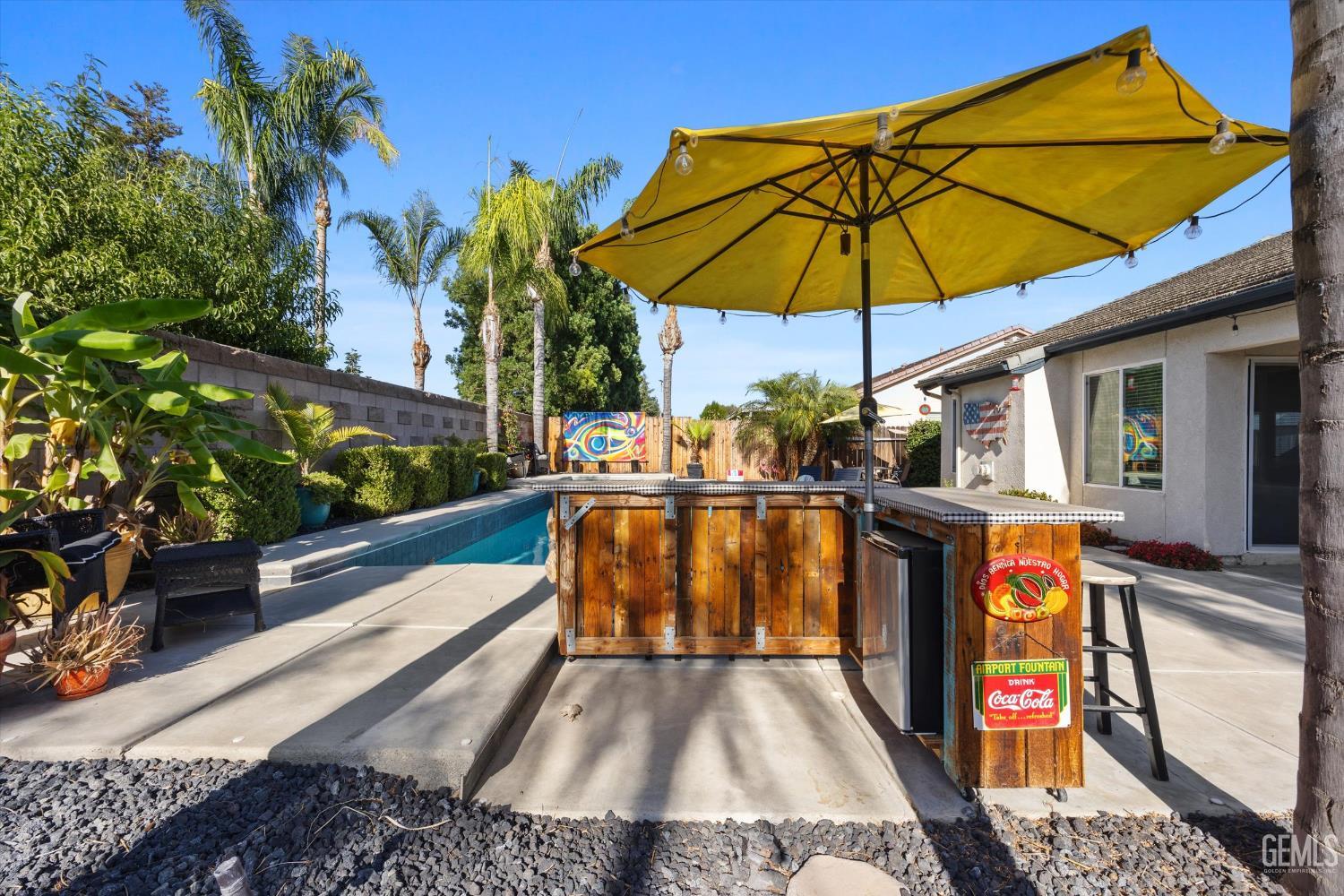 Undisclosed Address Bakersfield, CA 93312 - Photo 52 of 61 a view of swimming pool with sitting area