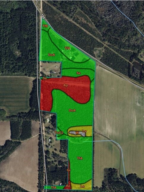 17862 State Rte 188 Coolidge, GA 31738 - Photo 61 of 72 Soil Map