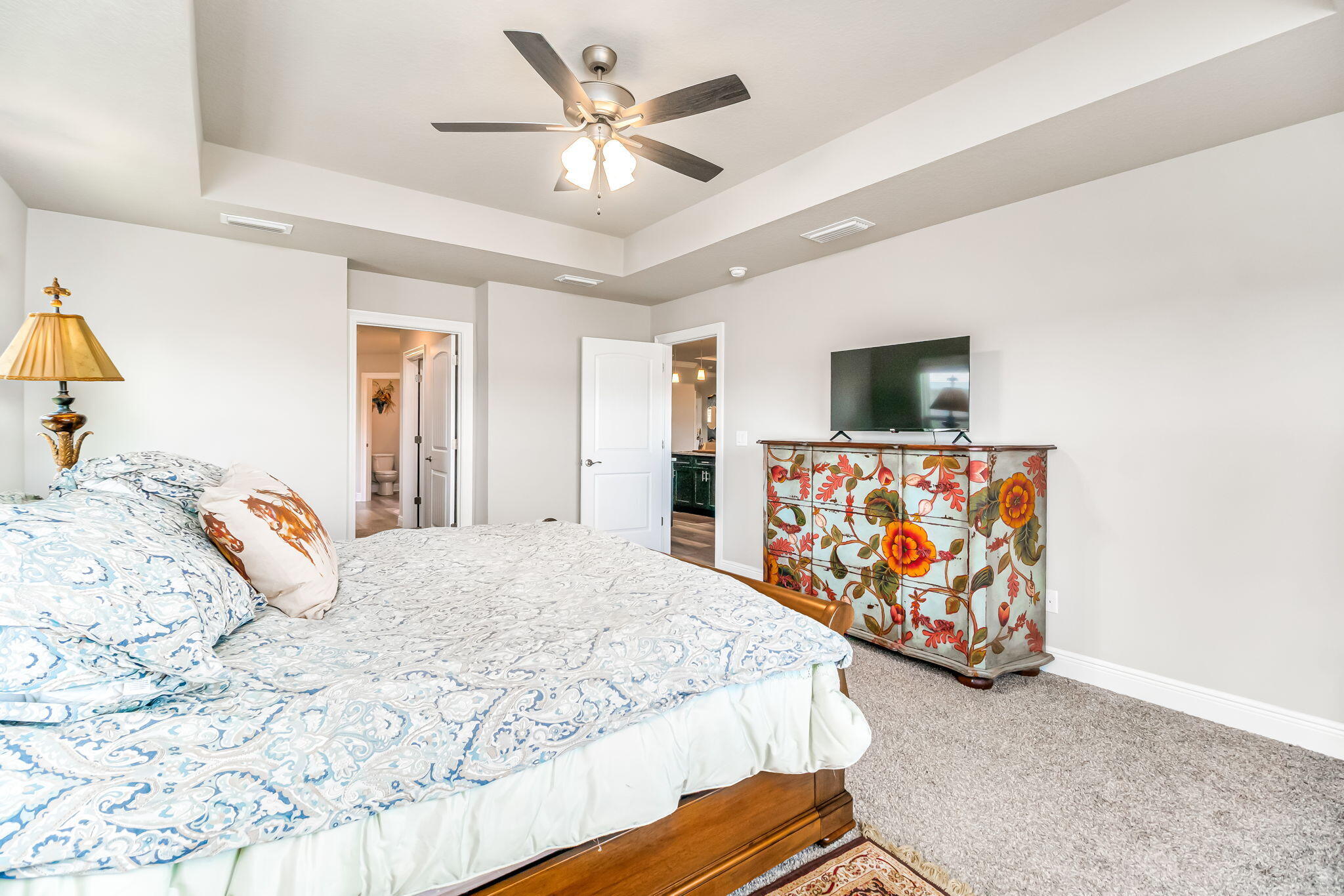 9188 Trident Road Milton, FL 32583 - Photo 18 of 47 a bedroom with bed and window