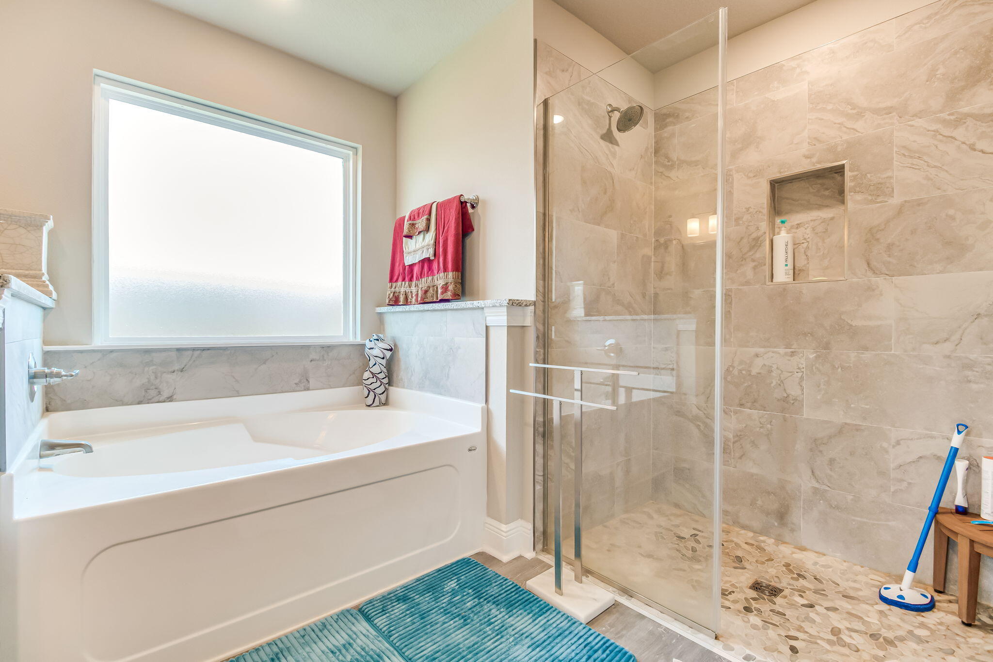 9188 Trident Road Milton, FL 32583 - Photo 21 of 47 a bathroom with a sink and a shower