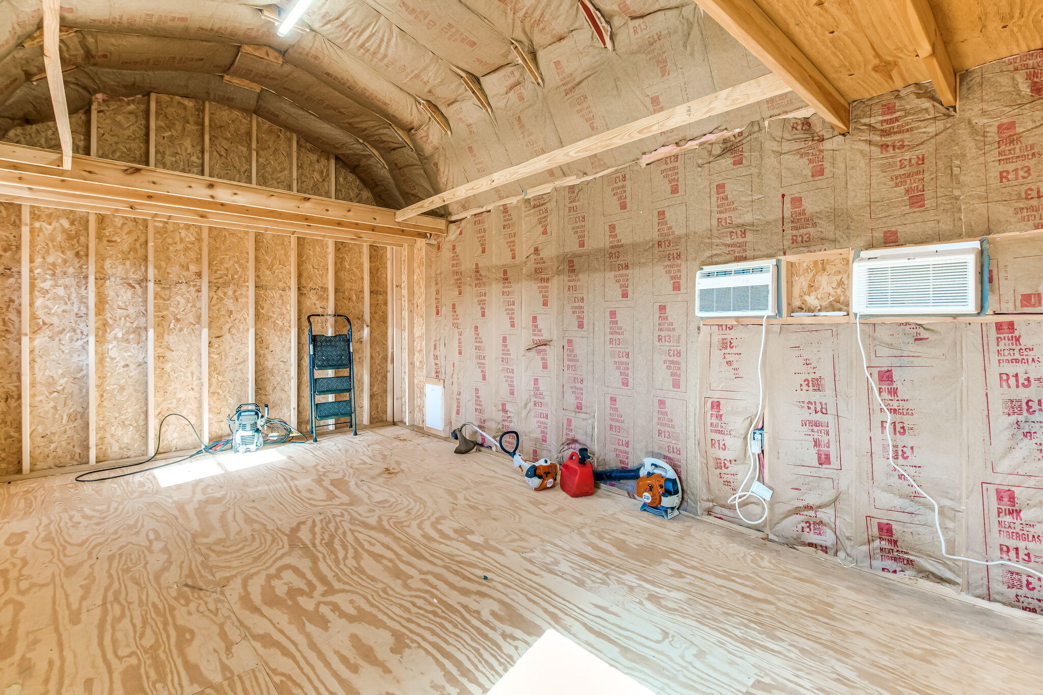 9188 Trident Road Milton, FL 32583 - Photo 40 of 47 a view of a parking space with wooden walls