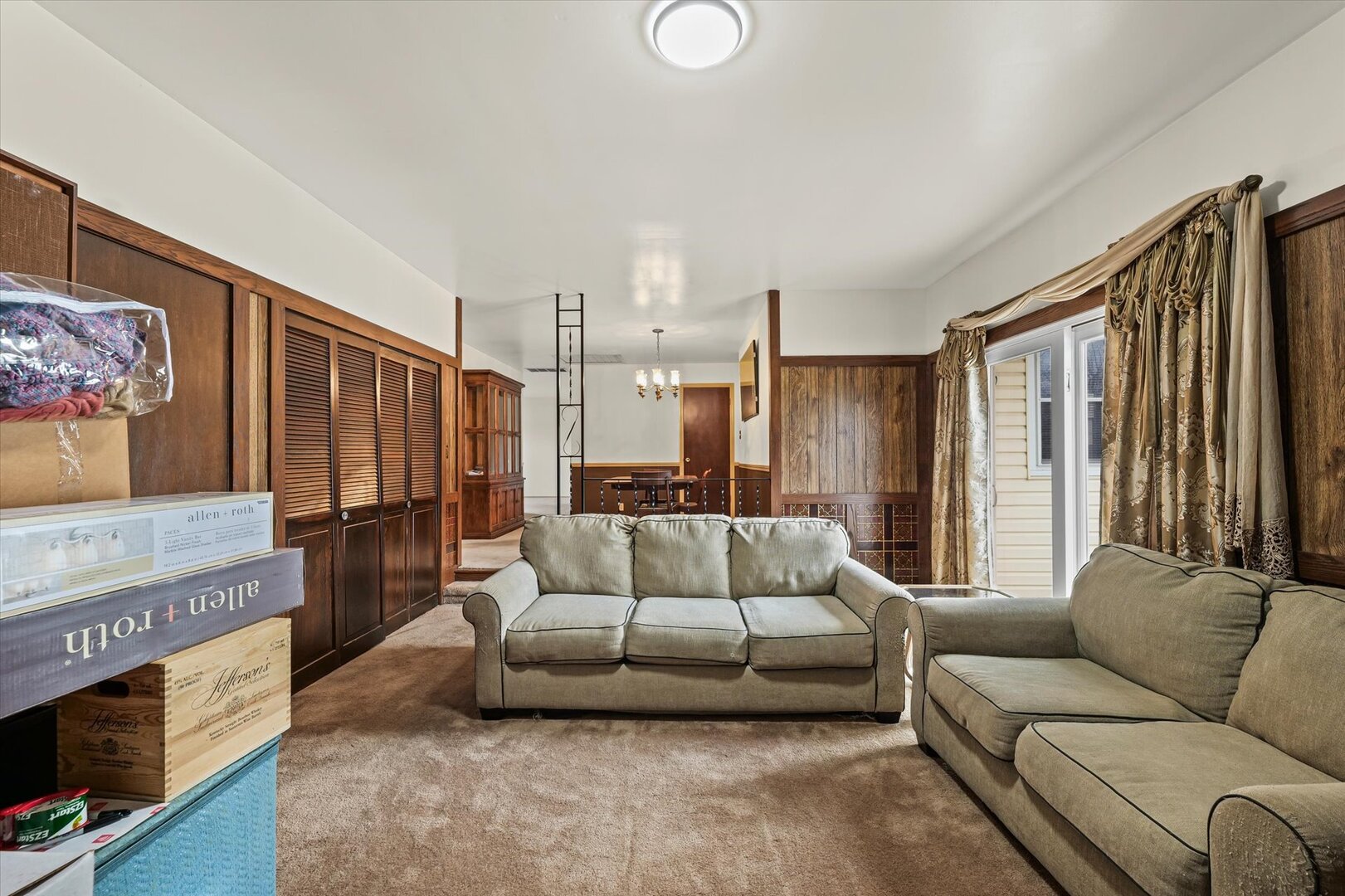 2307 Branch Road Champaign, IL 61821 - Photo 13 of 26 a living room with furniture and a fireplace