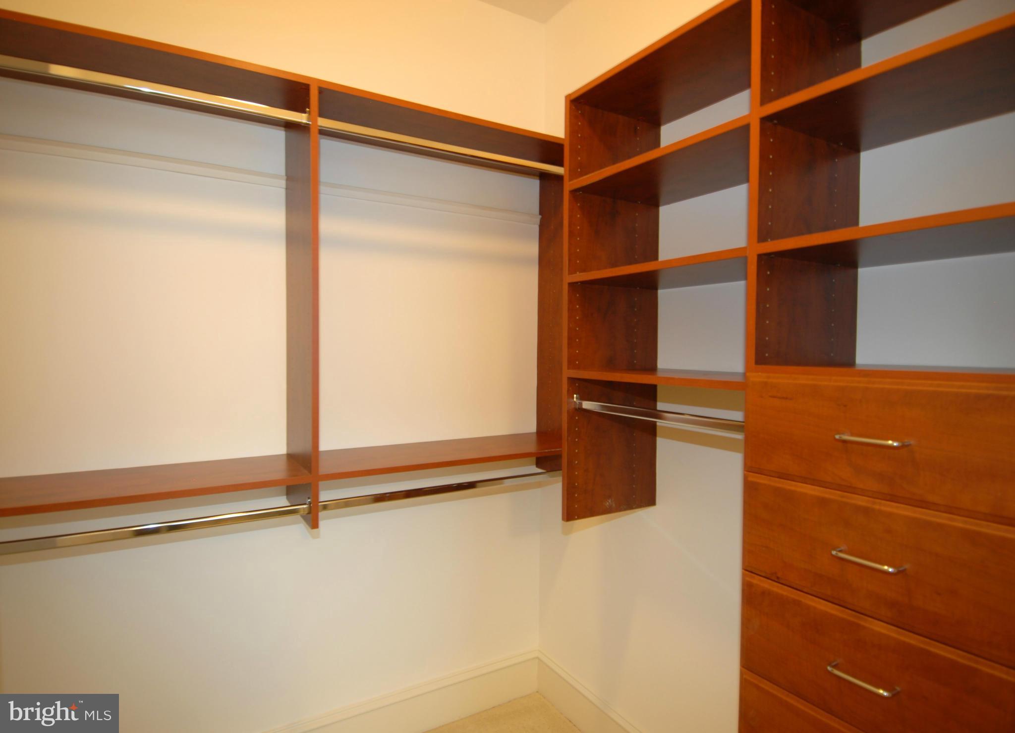 11990 Market Street, Unit 1315 Reston, VA 20190 - Photo 14 of 30 Closet with Custom Cherry Built-ins
