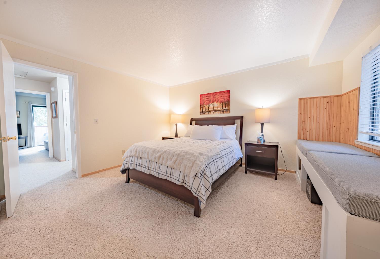 1002 Manuel Road Arnold, CA 95223 - Photo 20 of 34 a bedroom with a bed and a table