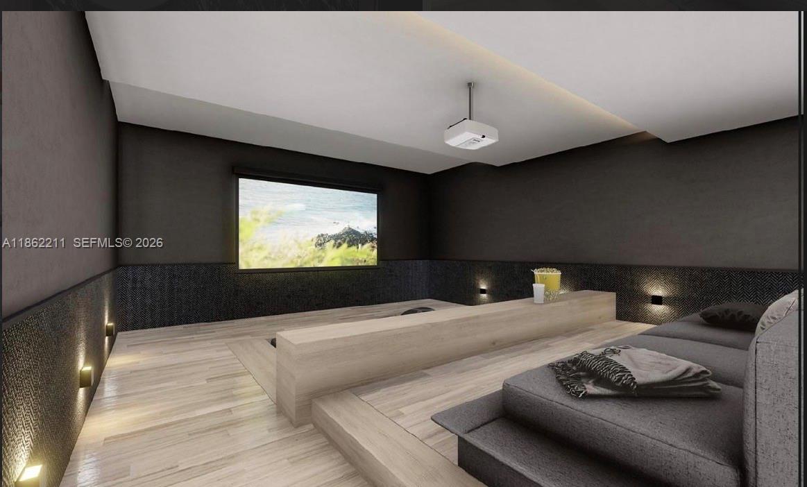 2664 Southwest 17th Avenue Miami, FL 33133 - Photo 14 of 32 a living room with furniture and a flat screen tv