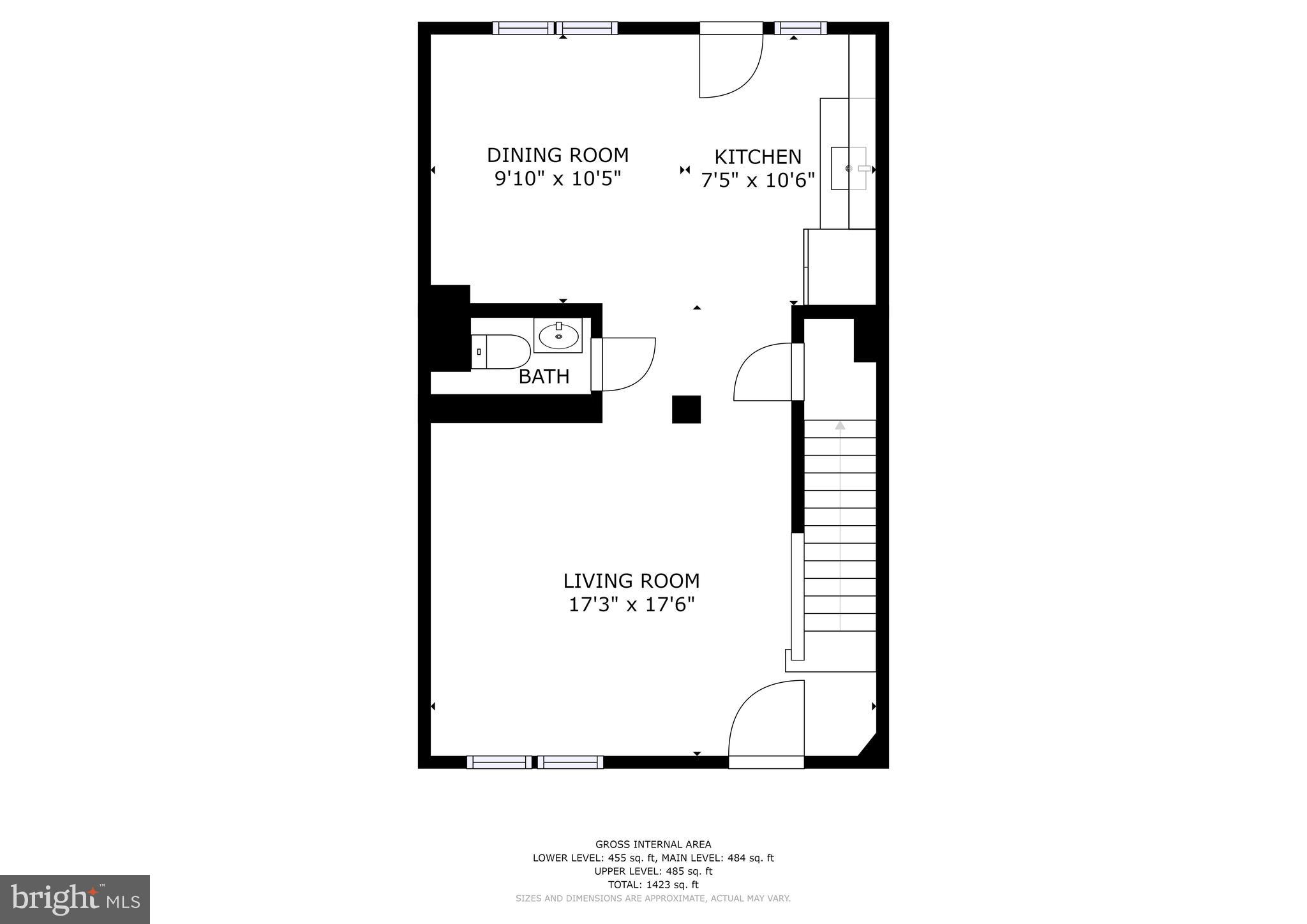 732 East Cold Spring Lane Baltimore, MD 21212 - Photo 23 of 25 Floor Plan