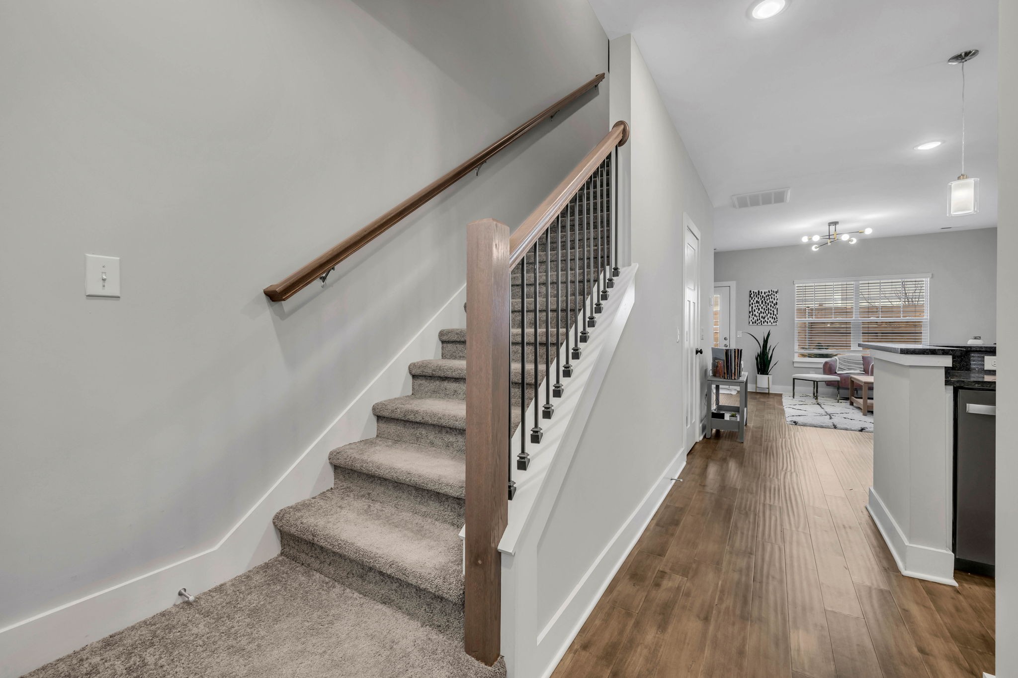 2344 Patrick Avenue Old Hickory, TN 37138 - Photo 13 of 20 a view of entryway and hall with wooden floor