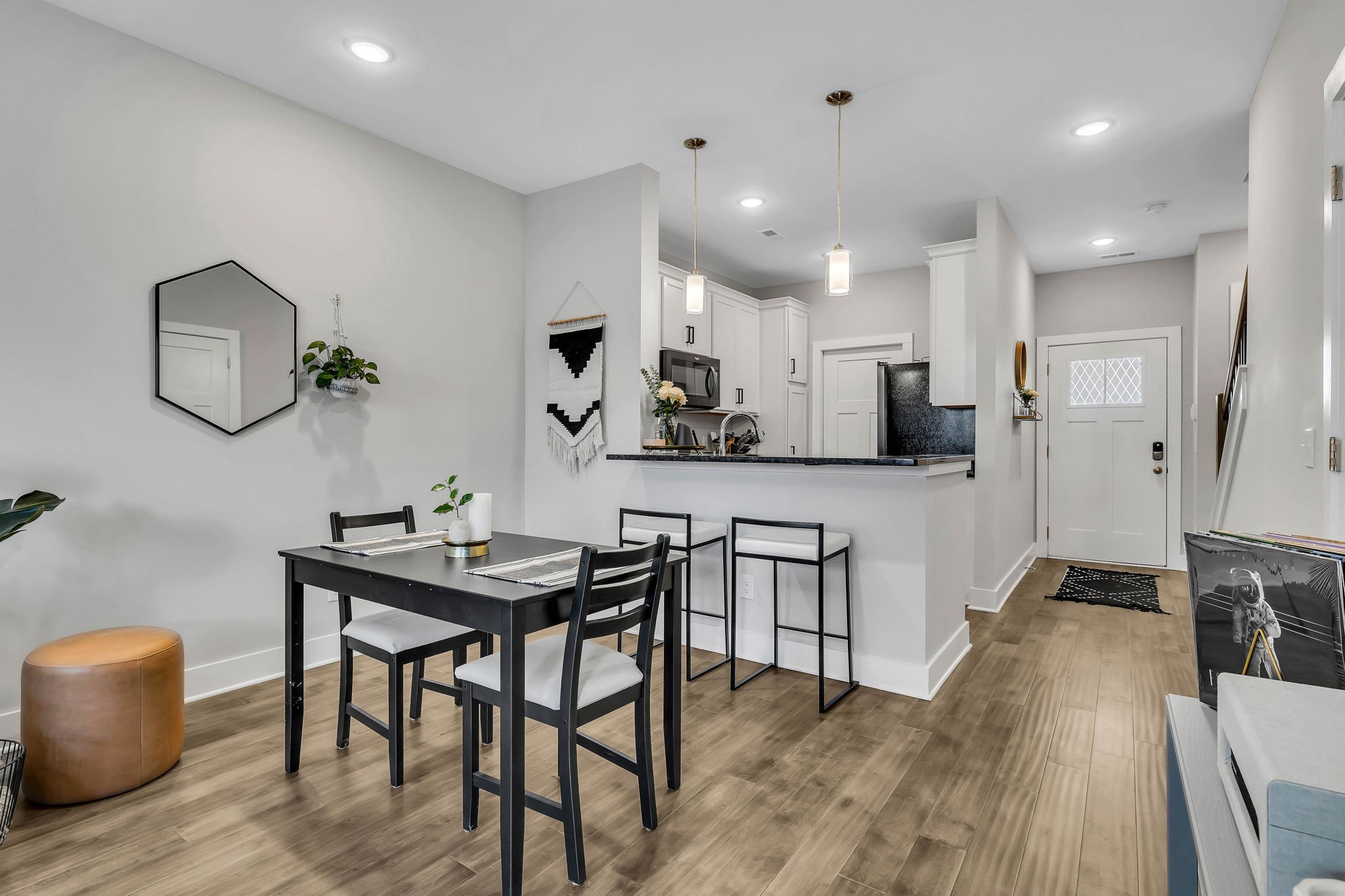 2344 Patrick Avenue Old Hickory, TN 37138 - Photo 9 of 20 a kitchen with stainless steel appliances kitchen island granite countertop a table chairs and a refrigerator
