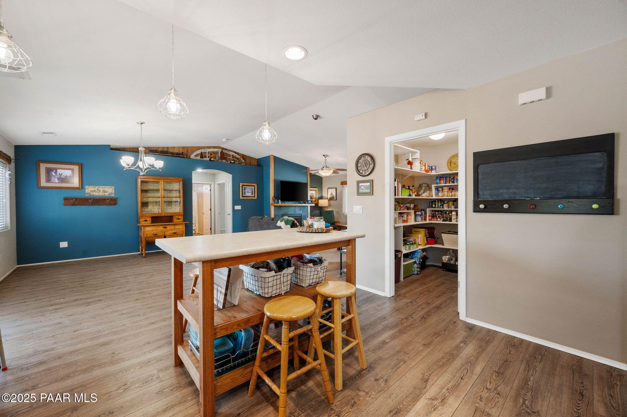 17798 East Trails End Road Mayer, AZ 86333 - Photo 11 of 30 a view of a room with furniture and wooden floor