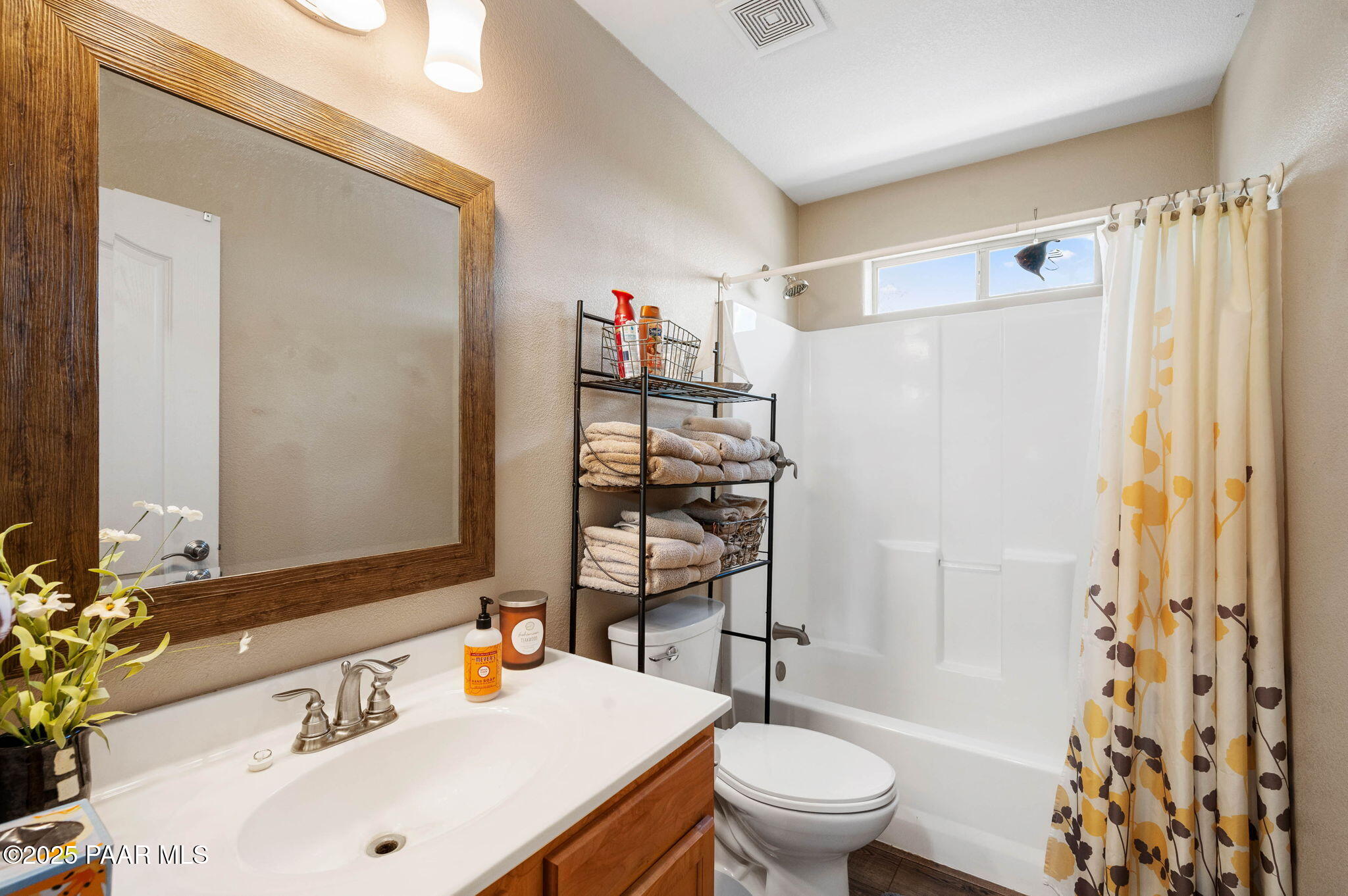 17798 East Trails End Road Mayer, AZ 86333 - Photo 18 of 30 a bathroom with a sink toilet and shower