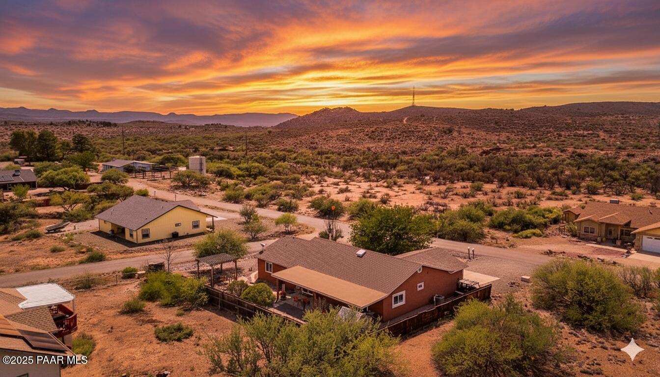 17798 East Trails End Road Mayer, AZ 86333 - Photo 25 of 30 an aerial view of residential houses with outdoor space