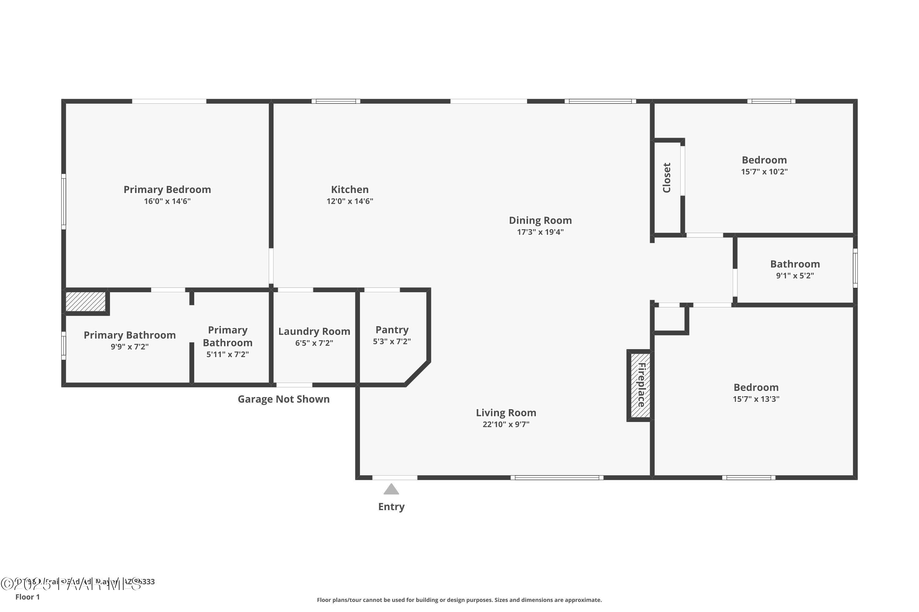 17798 East Trails End Road Mayer, AZ 86333 - Photo 4 of 30 a picture of a wall with a white wall and white cabinet