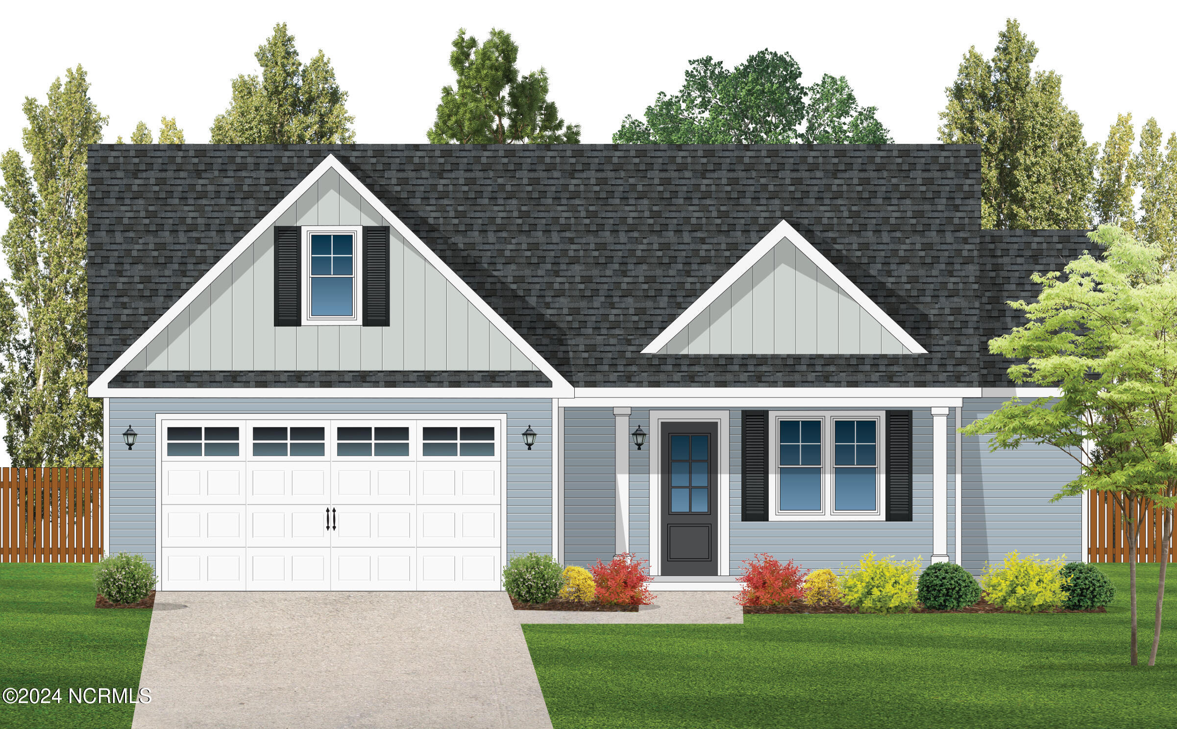 658 Sanctuary Point Southwest Supply, NC 28462 - Photo 80 of 82 Seaside Bay Front Elevation Rendering