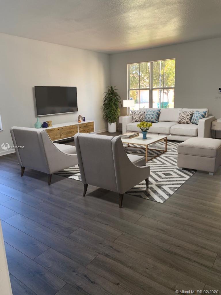 virtual staging living room
