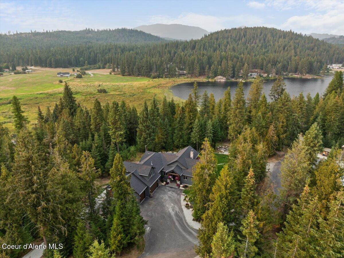 529 South Beaver Lake Road Athol, ID 83801 - Photo 5 of 85 Aerial front of home
