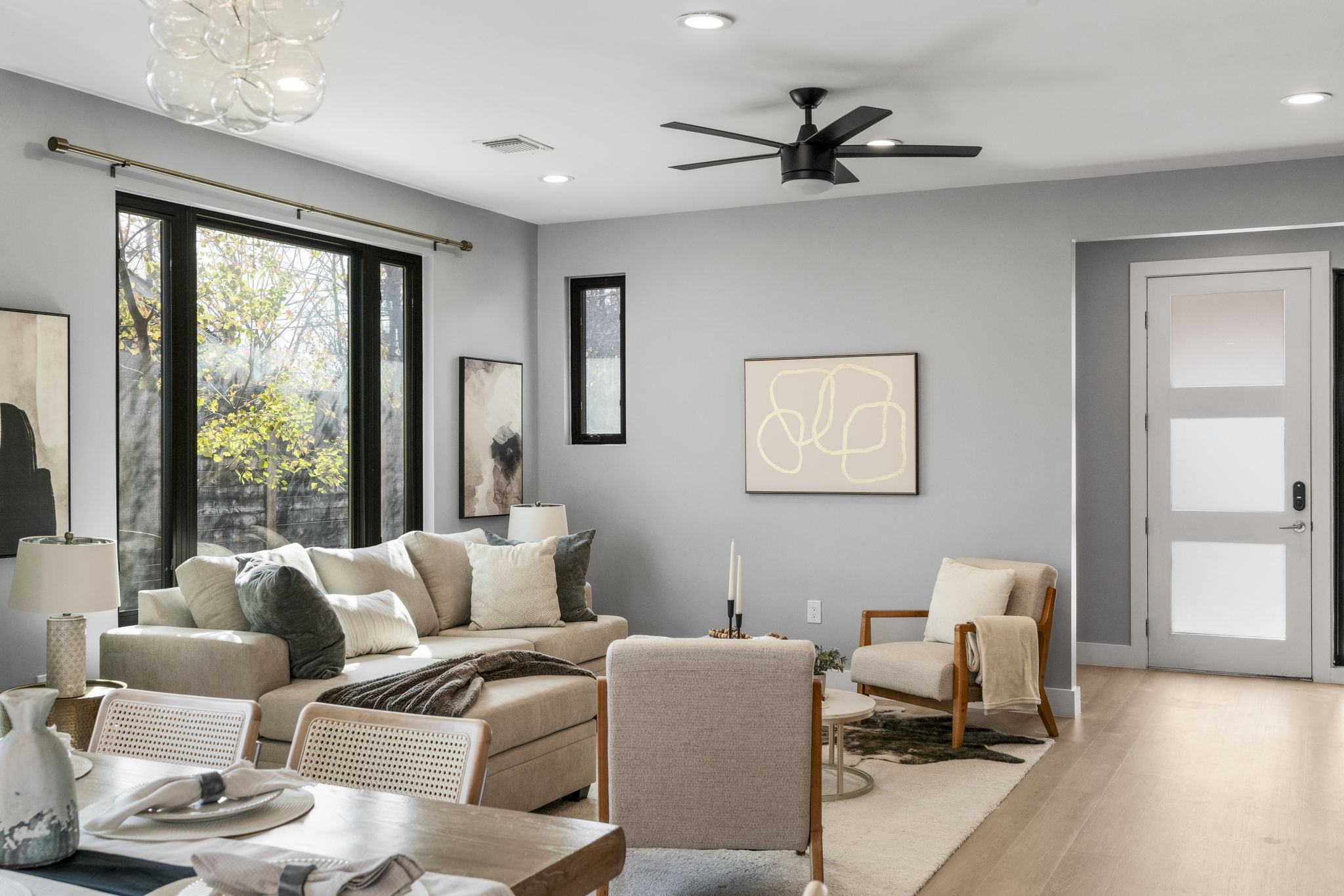 3612 Thompson Street, Unit 1 Austin, TX 78702 - Photo 9 of 40 A generous layout makes this the perfect space for hosting, lounging, and everyday life without feeling crowded.