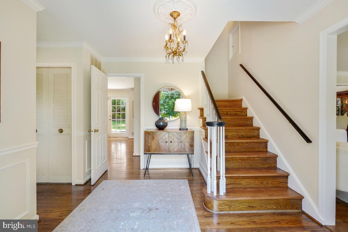 11321 Marcliff Road North Bethesda, MD 20852 - Photo 3 of 48 a view of entryway and hall with wooden floor