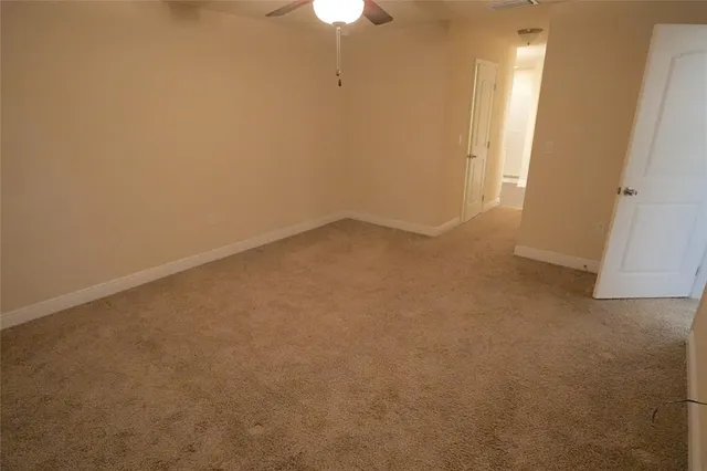 a view of empty room