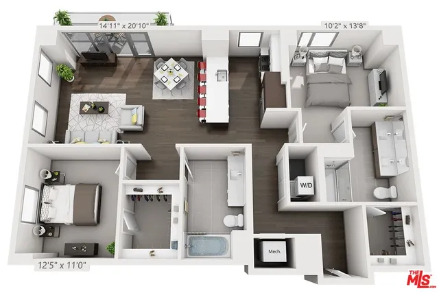 $4,375 | 3033 Wilshire Boulevard, Unit 1113, Los Angeles, CA 90020