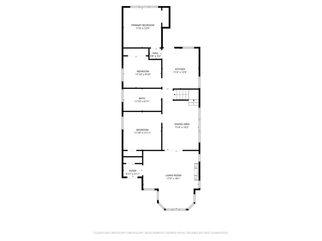 a picture of floor plan