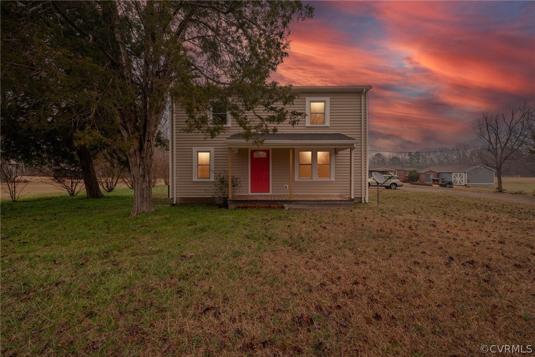 916 Nutbush Road Victoria, VA 23974 - Photo 1 of 25 a view of a house with a backyard