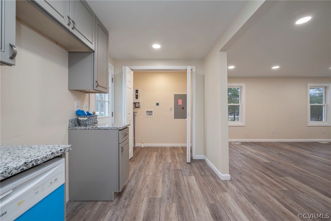 916 Nutbush Road Victoria, VA 23974 - Photo 12 of 25 a kitchen with sink and refrigerator