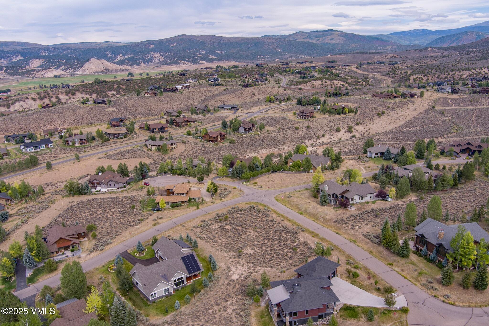 259 Harrier Circle Eagle, CO 81631 - Photo 17 of 28 an aerial view of house with a yard