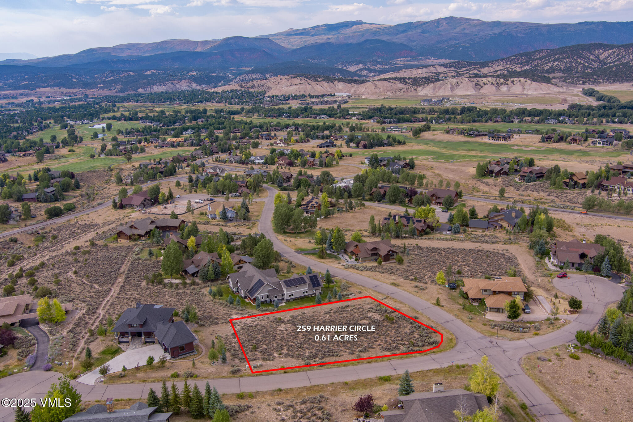 259 Harrier Circle Eagle, CO 81631 - Photo 3 of 28 an aerial view of residential house and sandy dunes