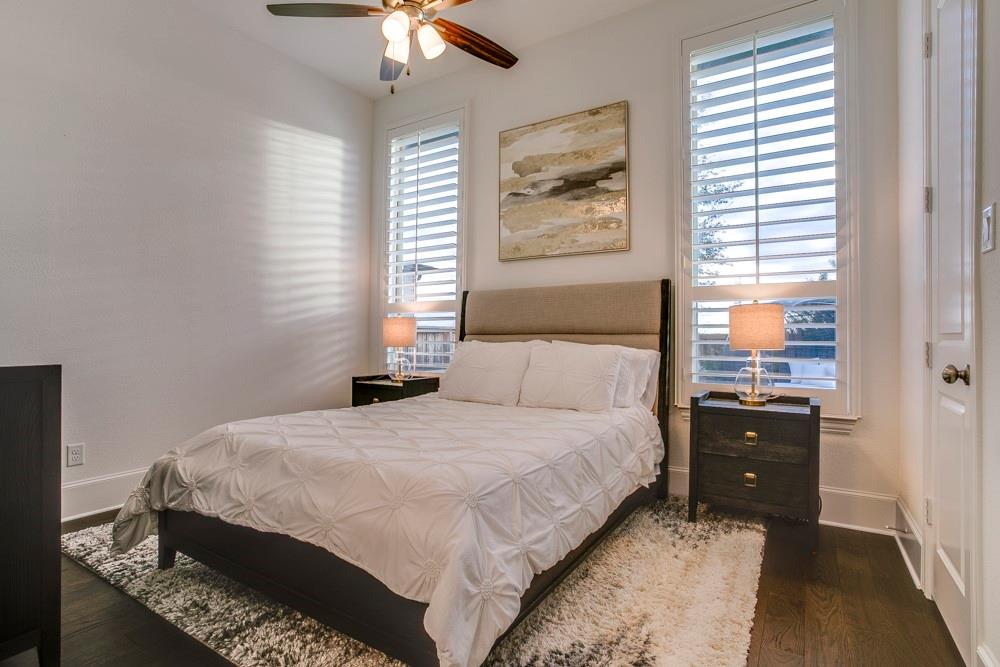 4059 Marble Hill Road Frisco, TX 75034 - Photo 19 of 40 a bedroom with a bed and a window