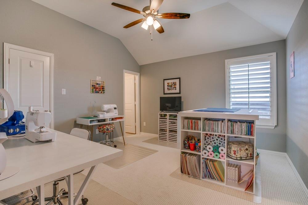 4059 Marble Hill Road Frisco, TX 75034 - Photo 29 of 40 a bedroom with furniture a rug and a window