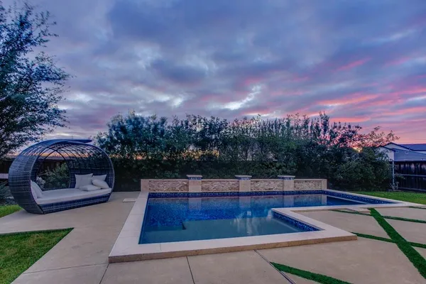 a view of outdoor space and city view