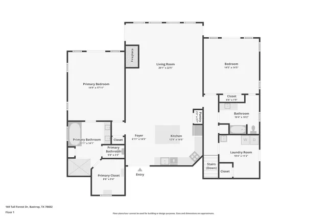 a picture of a bathroom with a refrigerator