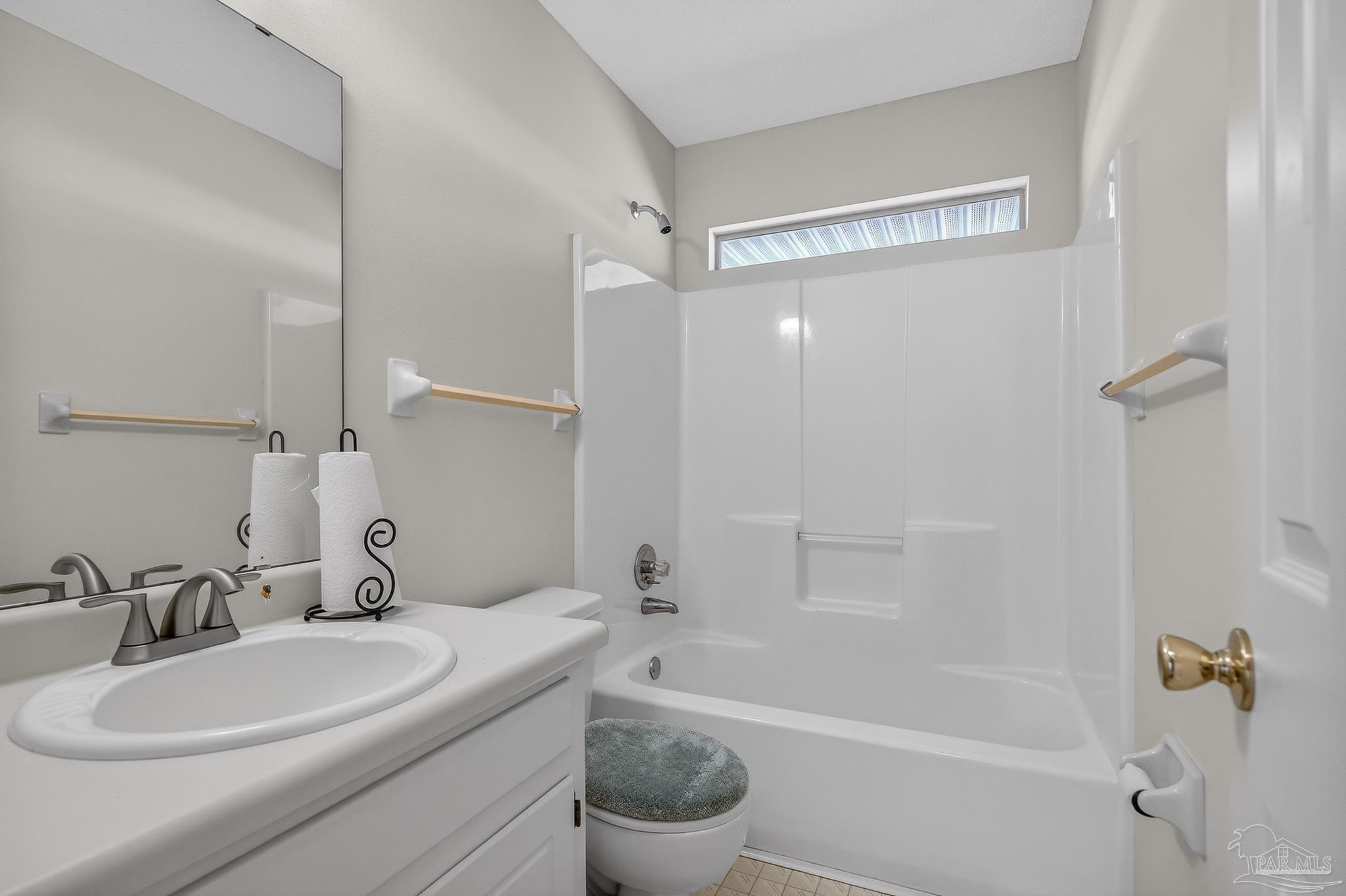 2236 Cricket Ridge Drive Cantonment, FL 32533 - Photo 43 of 57 a bathroom with a sink toilet and shower