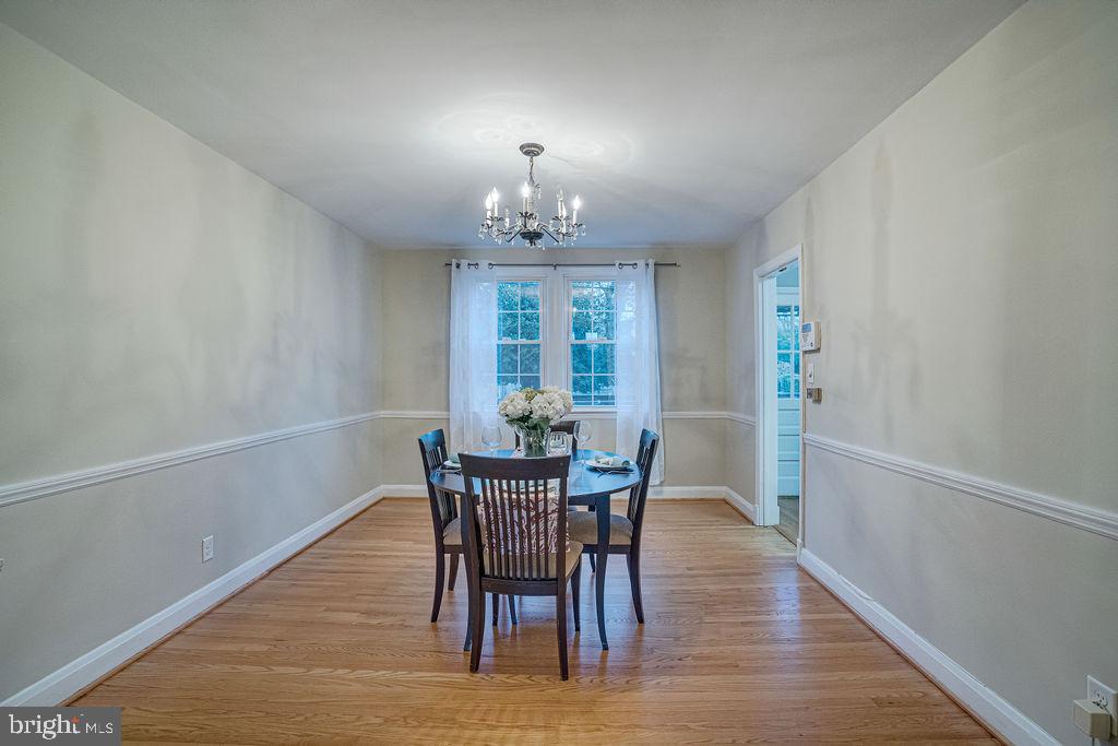 6471 Blenheim Road Baltimore, MD 21212 - Photo 8 of 50 View oF Dining Room from Living Room