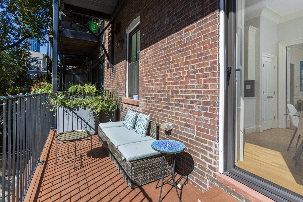 28 Rutland Square, Unit 1 Boston, MA 02118 - Photo 7 of 16 a view of house with patio outdoor seating