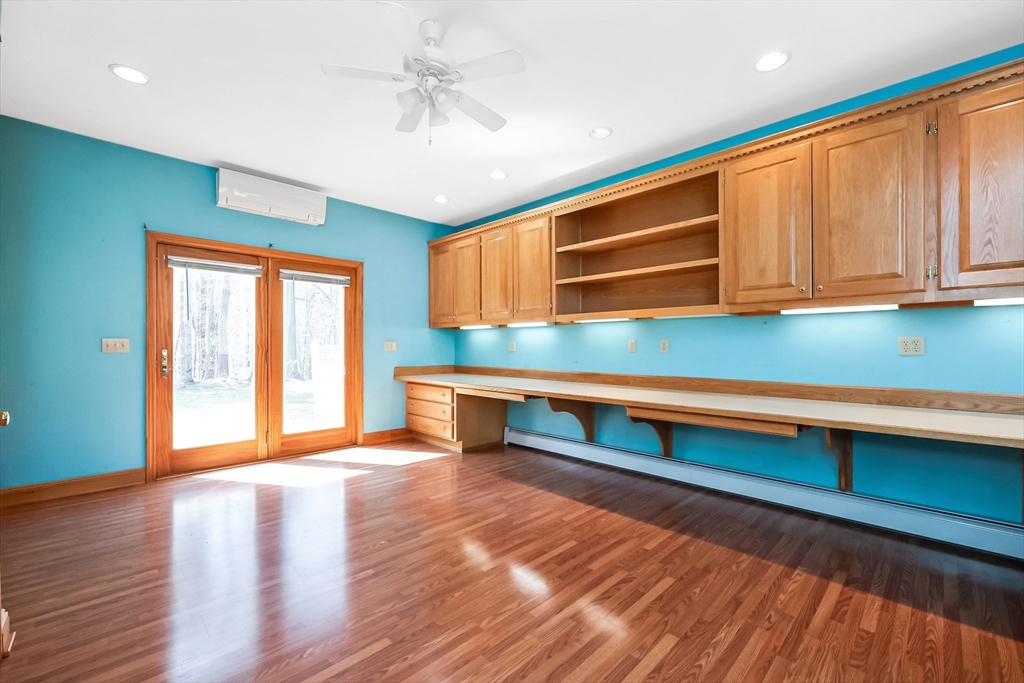 6 Ryan Road Townsend, MA 01474 - Photo 14 of 41 a view of room with window and wooden floor