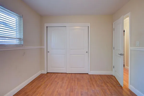 wooden floor in an empty room