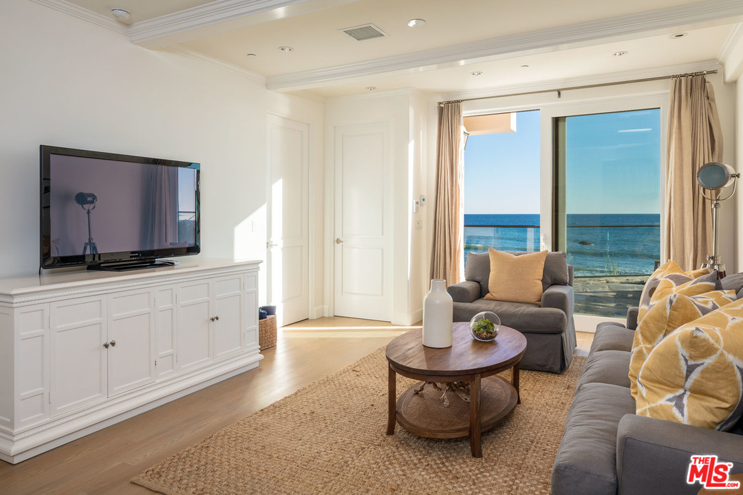 31418 Broad Beach Road Malibu, CA 90265 - Photo 13 of 23 a living room with furniture and a large window