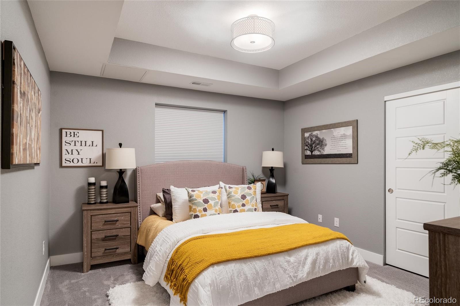 7790 East 32nd Avenue Denver, CO 80238 - Photo 28 of 40 a bedroom with a bed and a night stand