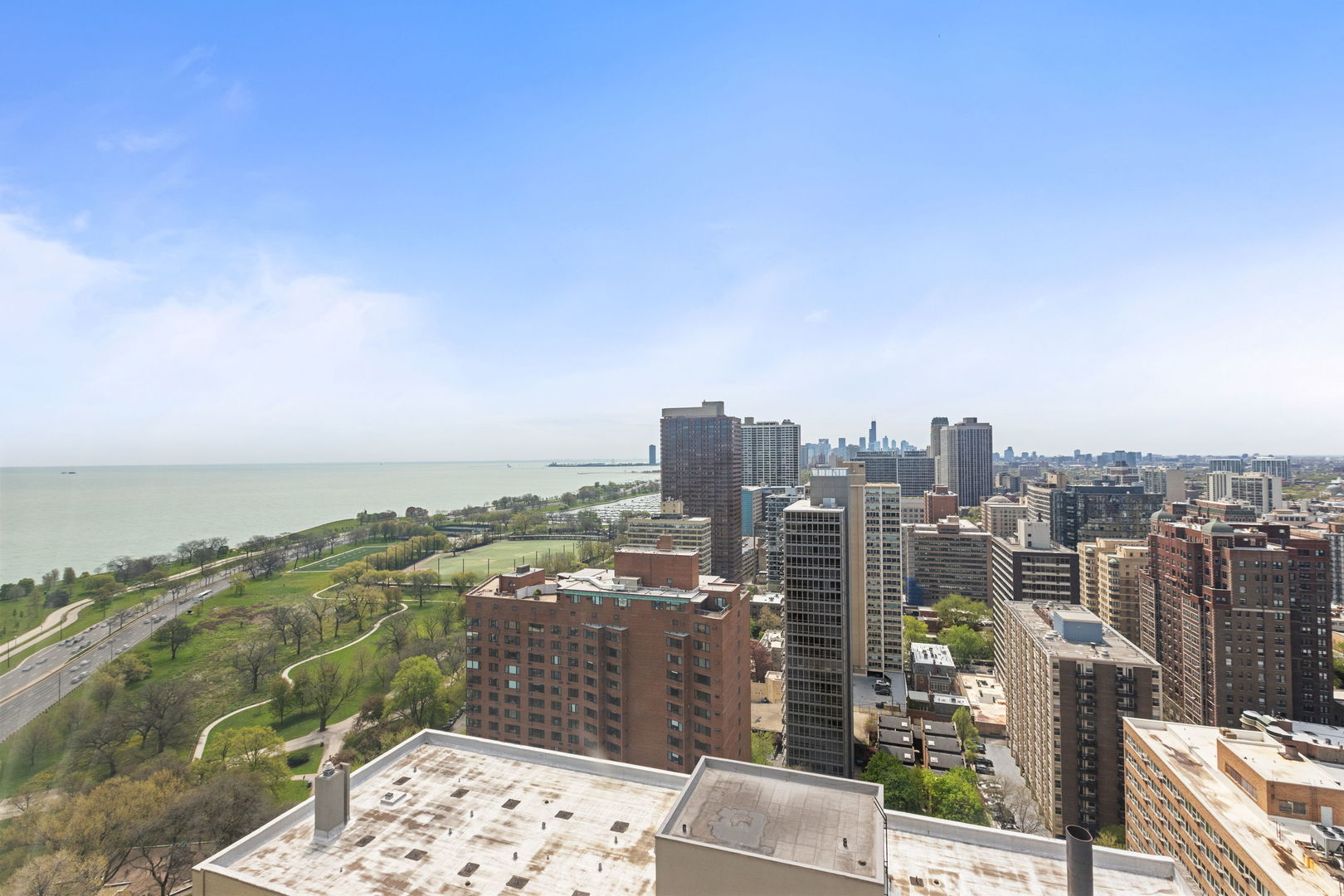3150 North Lake Shore Drive, Unit 30C Chicago, IL 60657 - Photo 34 of 41 a view of a city