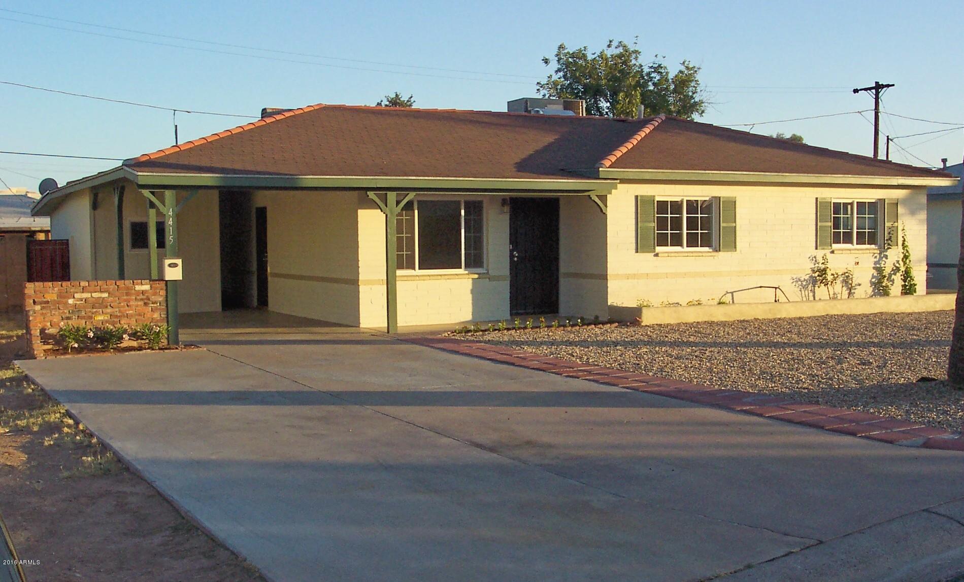 4415 East Coronado Road Phoenix, AZ 85008 - Photo 1 of 7 front of house looking southwest