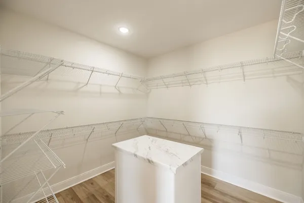 a view of walk in closet